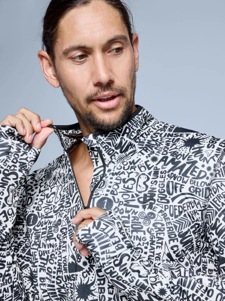 Poederbaas Skipully Heren Cabin Life Wit