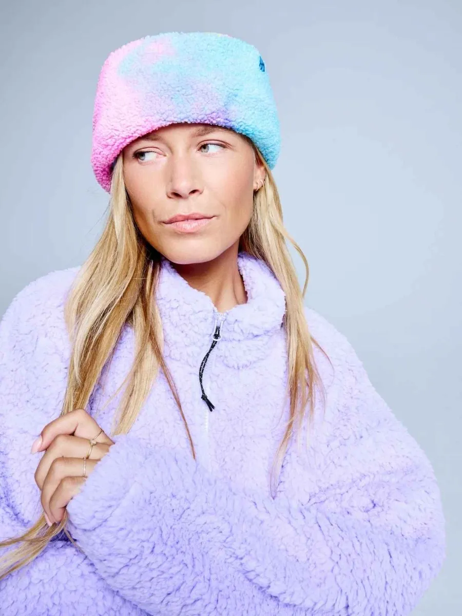 Poederbaas Fluffy Jacket Dames Four Seasons Lila