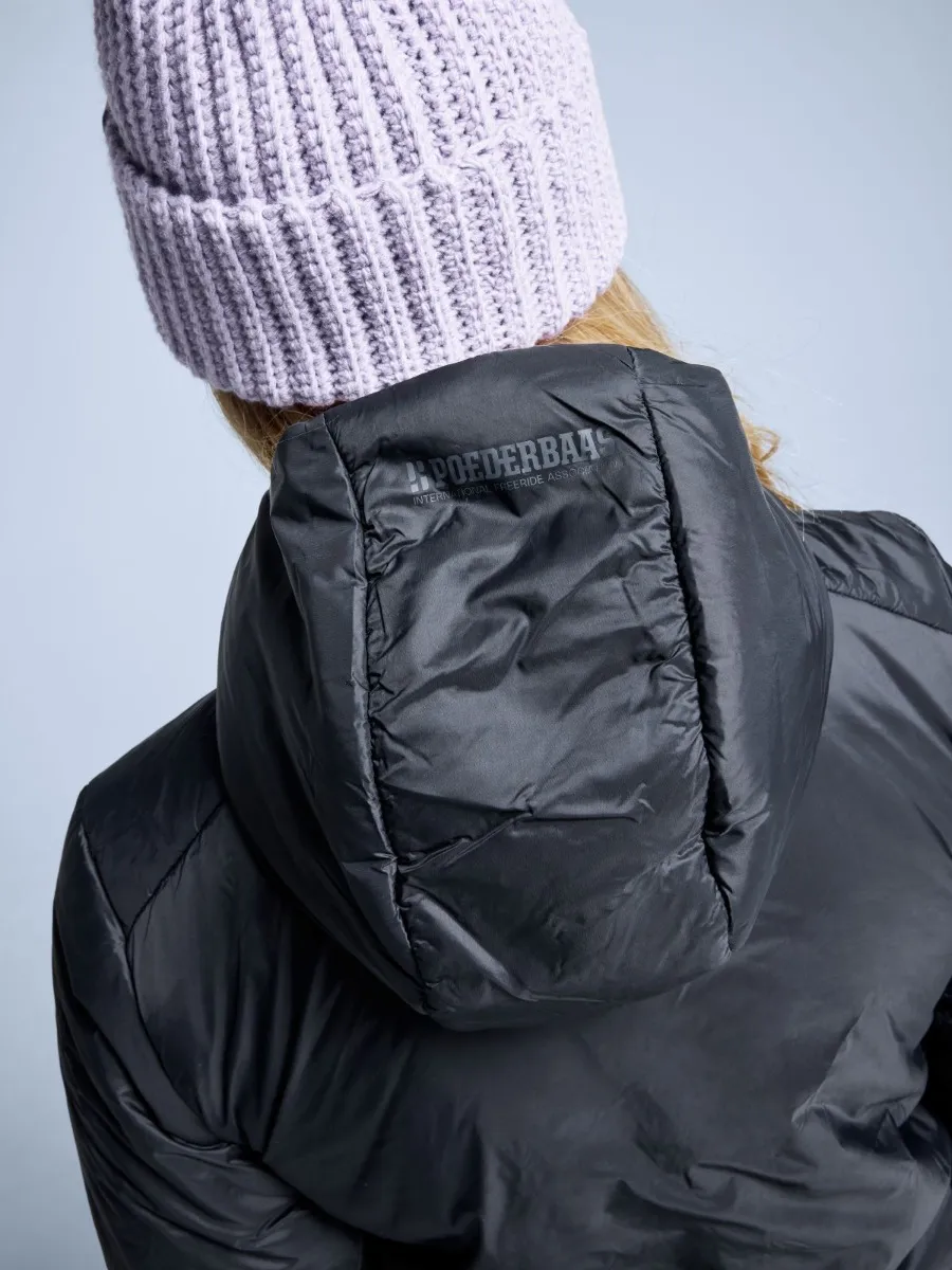 Poederbaas Donsjas Dames Freeride Insulated Zwart
