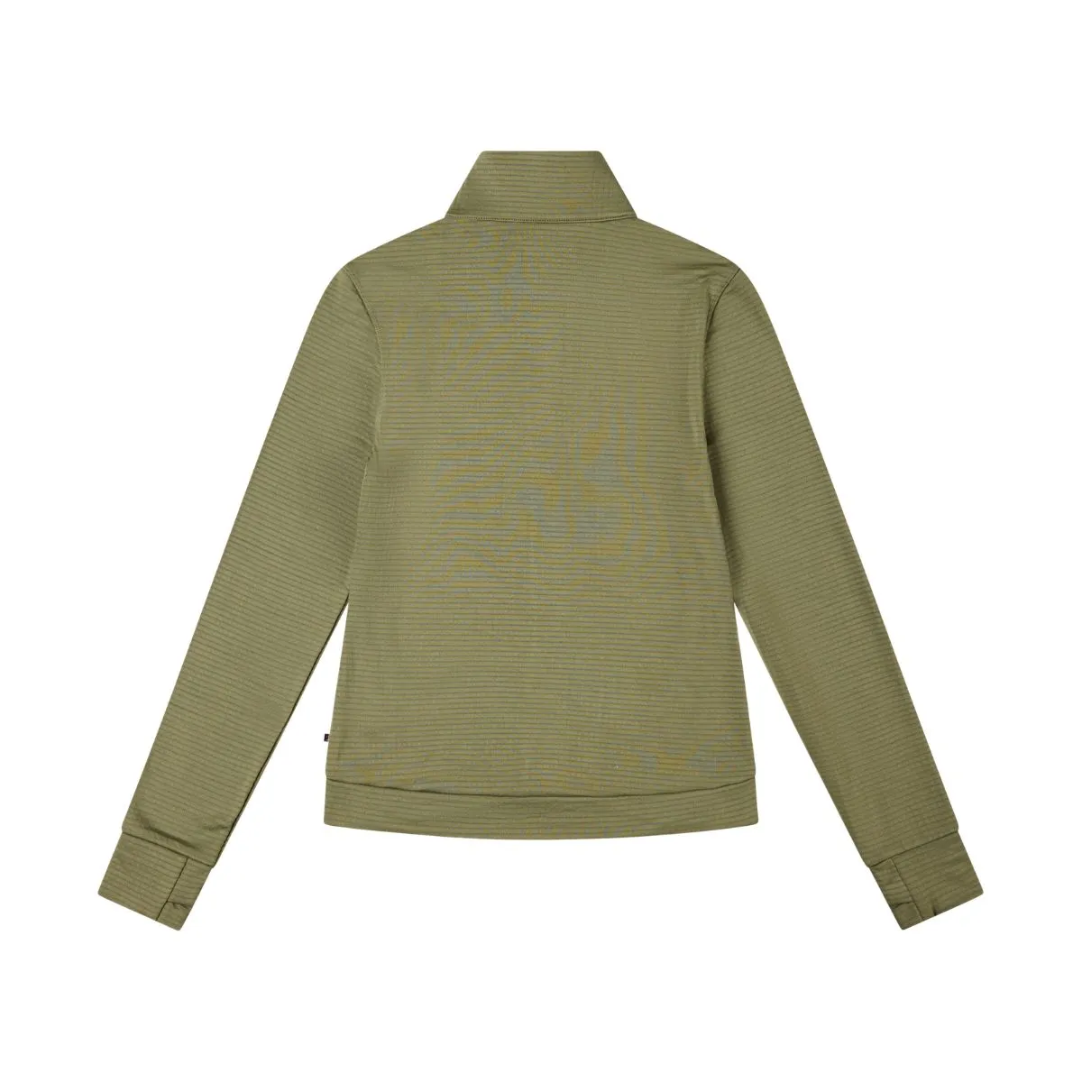 Poederbaas Outdoor Vest Dames Waffle Jacket Olive Green