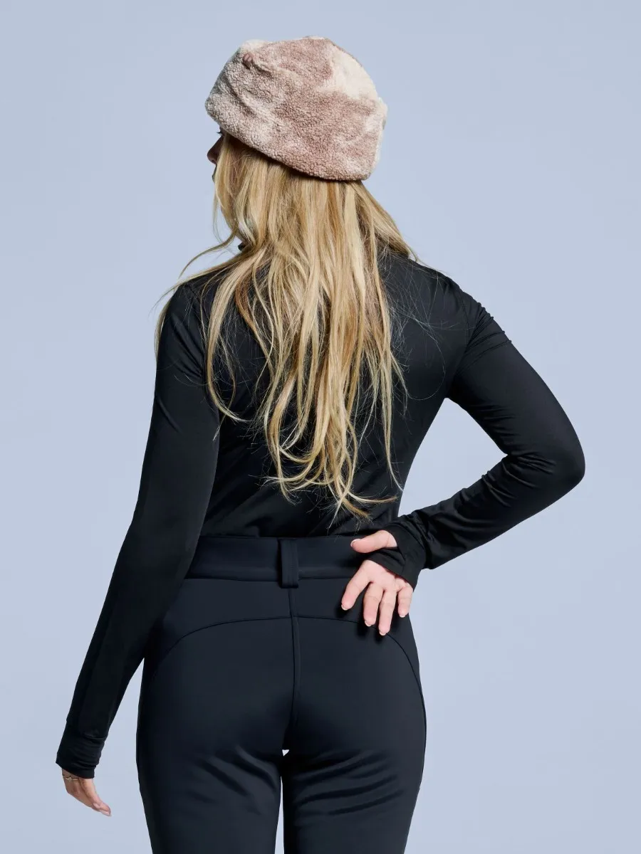 Poederbaas Midlayer Pully Dames Four Seasons Lightweight 2.0 Zwart