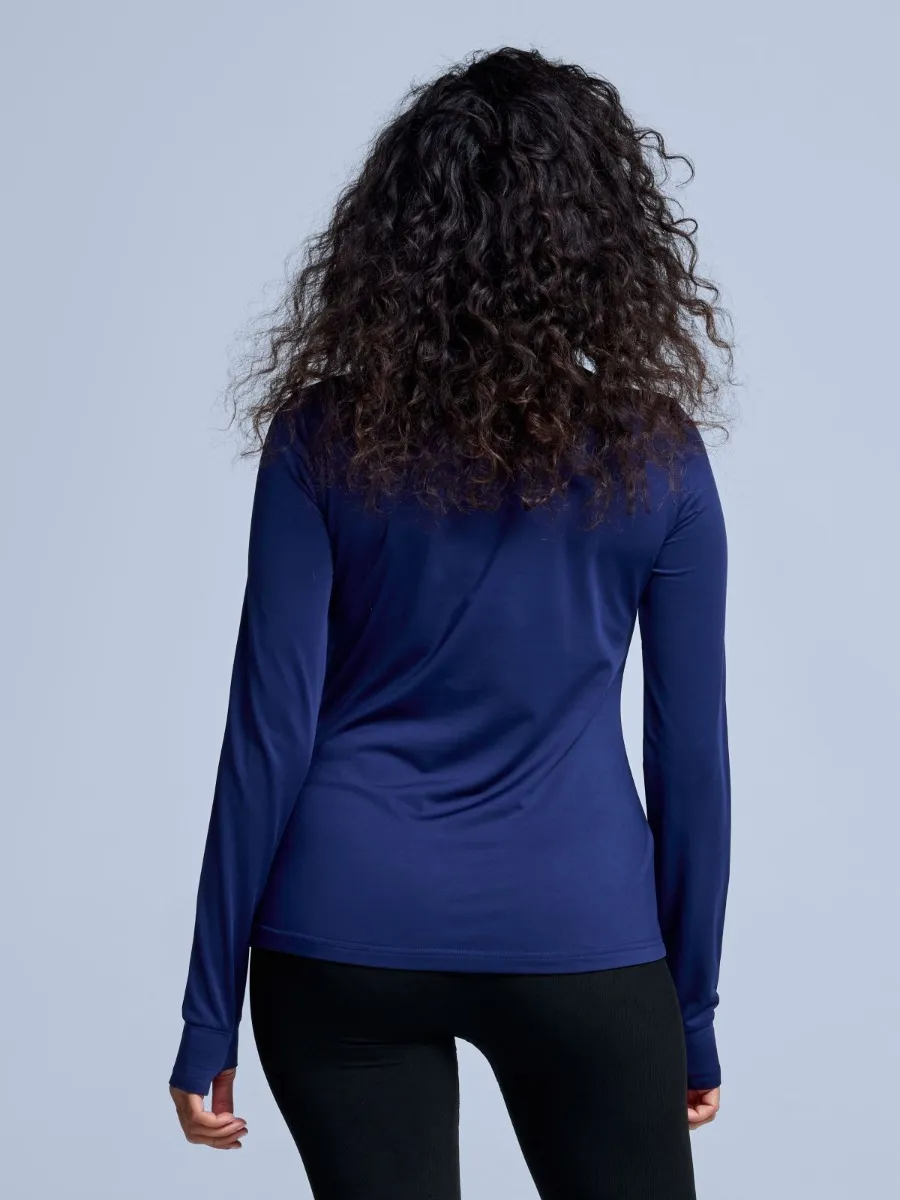 Poederbaas Midlayer Pully Dames Four Seasons Lightweight 2.0 Navy