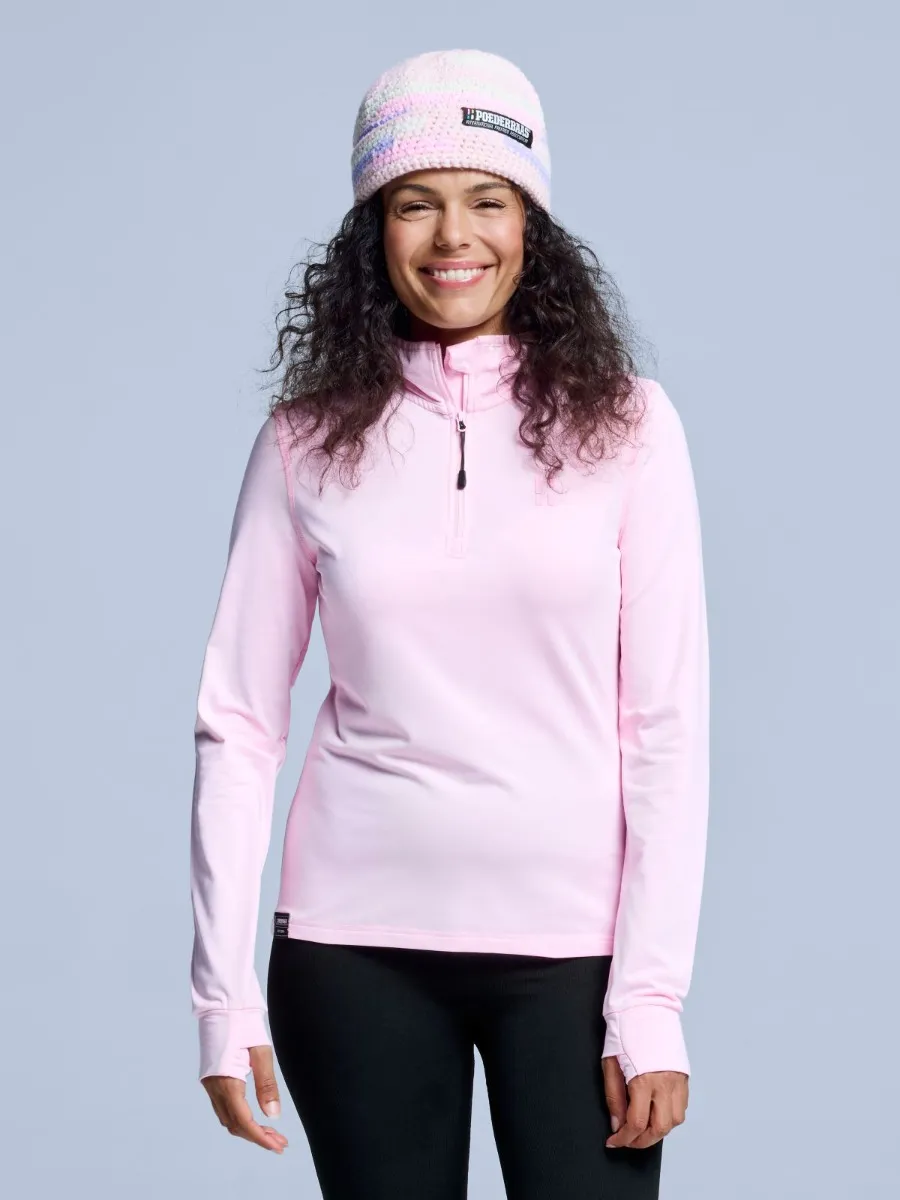 Poederbaas Midlayer Pully Dames Four Seasons Lightweight 2.0 Powder Rose