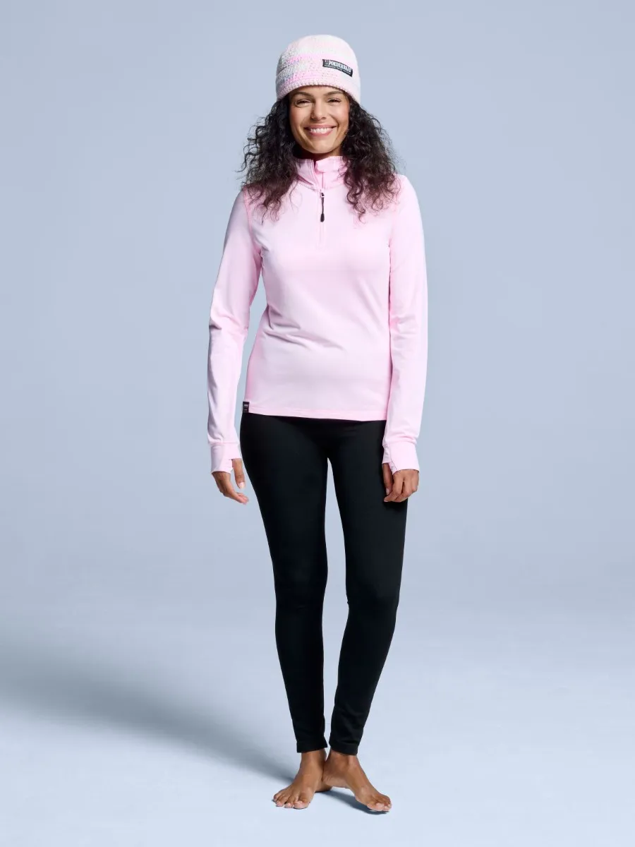 Poederbaas Midlayer Pully Dames Four Seasons Lightweight 2.0 Powder Rose