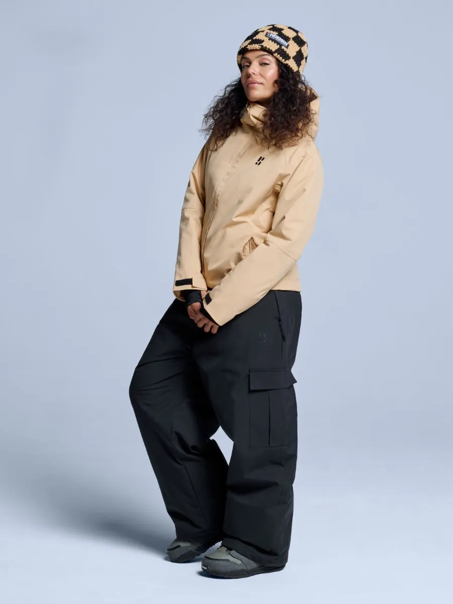 Poederbaas Muts Heren Checkerboard Warm Sand