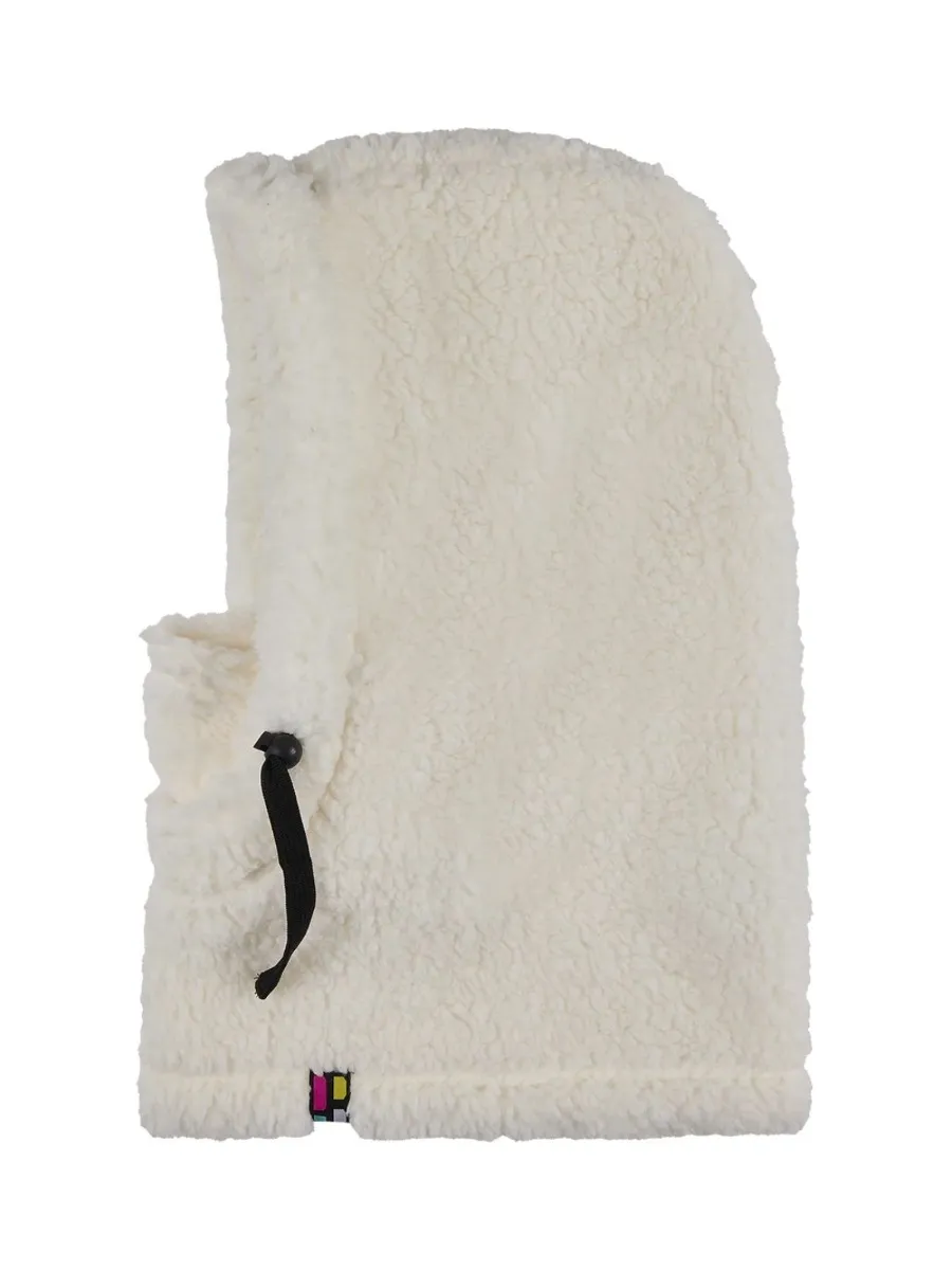 Poederbaas Balaclava Dames Fluffy Off White