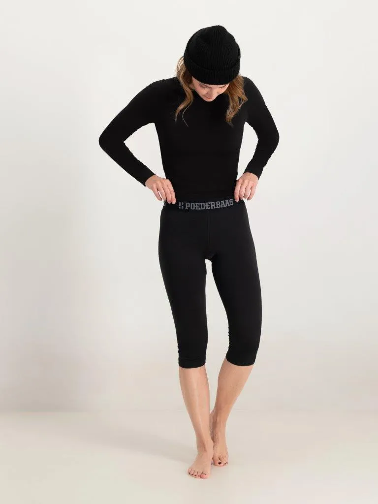 Poederbaas Thermo Legging 3/4 Dames Lightweight