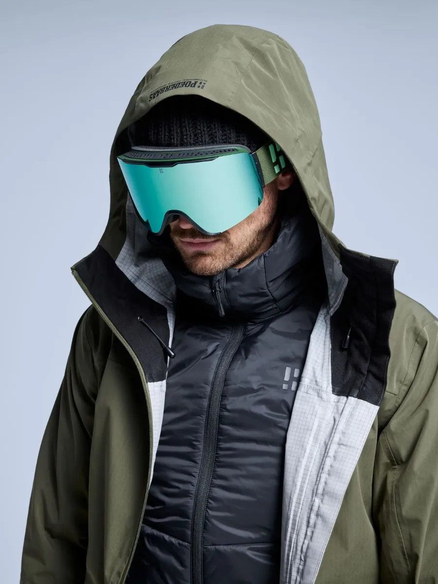 Poederbaas Skibril TST Goggle Olive Green