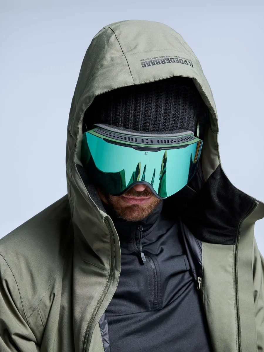 Poederbaas Skibril TST Goggle Olive Green