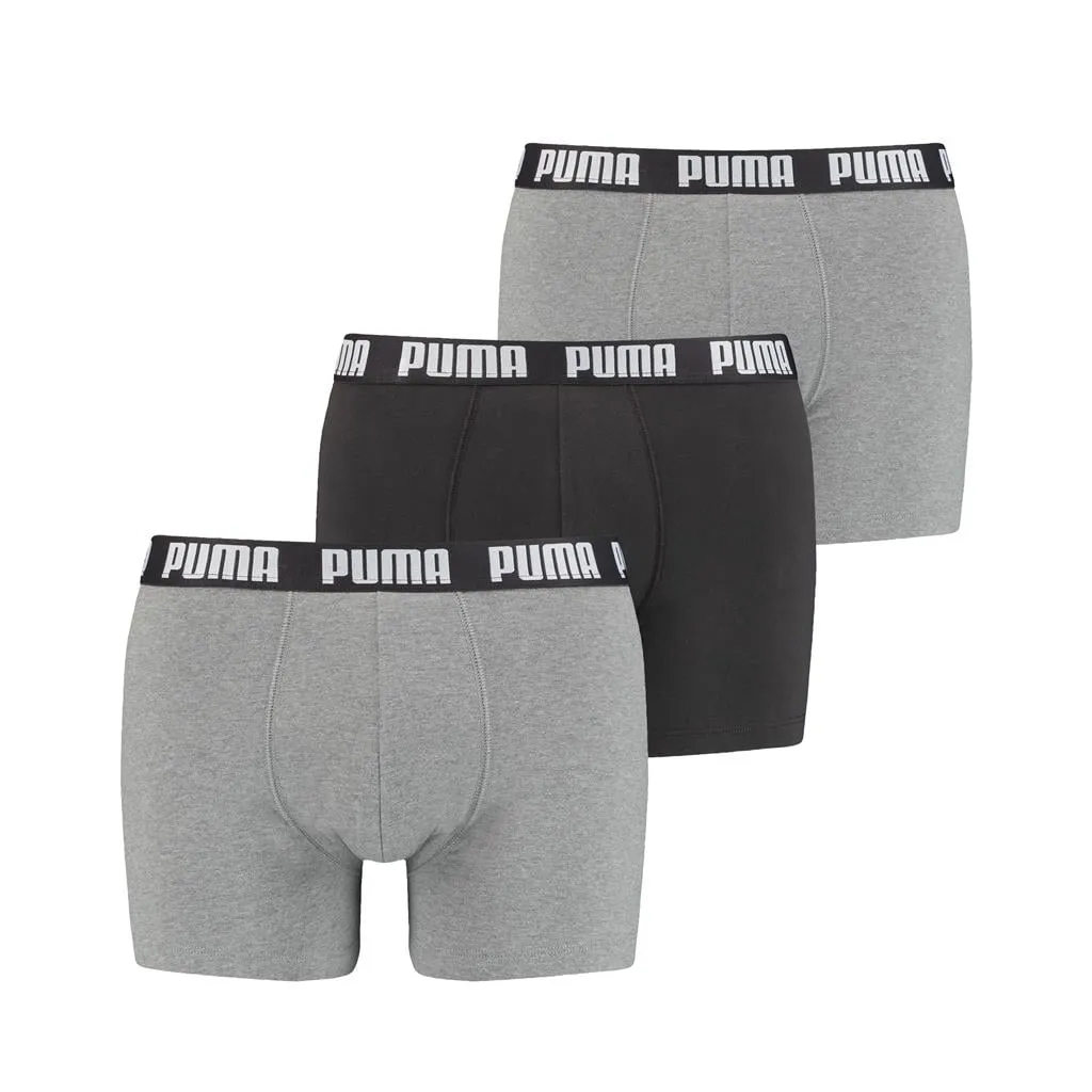 Puma Boxershorts Everyday Grijs 3-pack