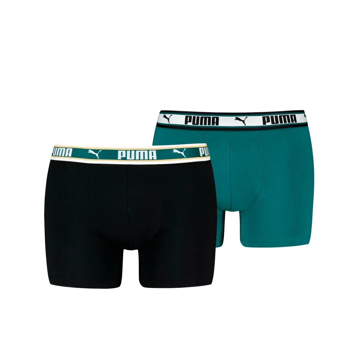 Puma Boxershorts 6-pack Seagreen / Black