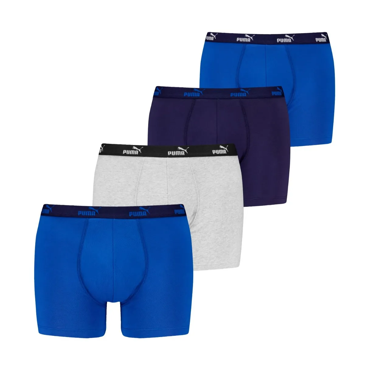 Puma Boxershorts Promo 12-pack Zwart / Blauw