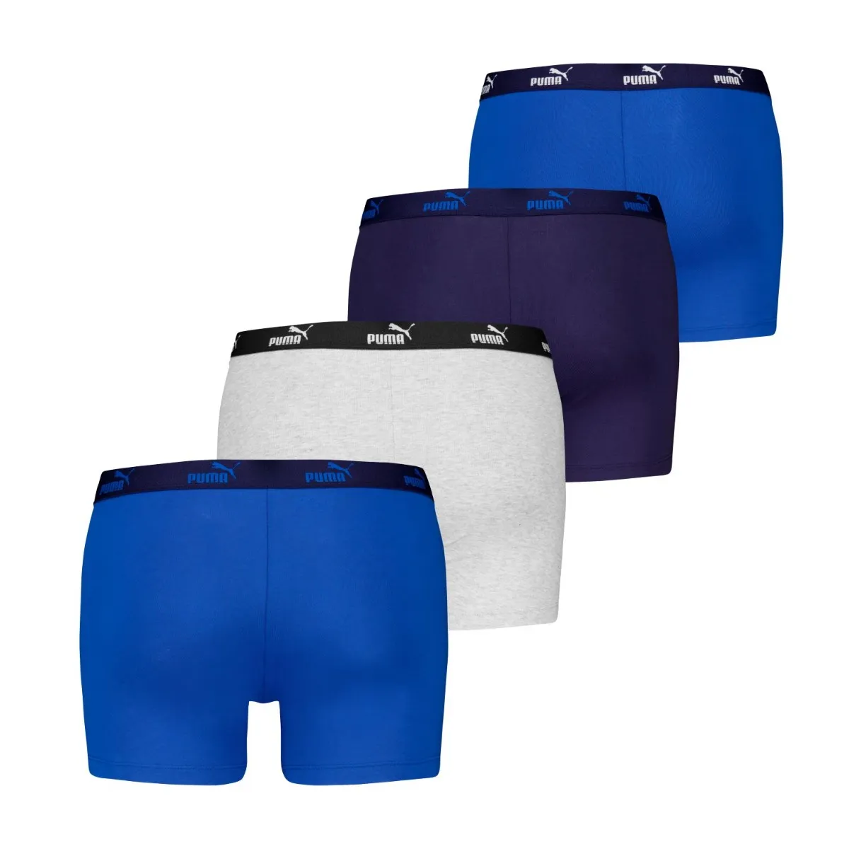 Puma Boxershorts Promo 12-pack Zwart / Blauw