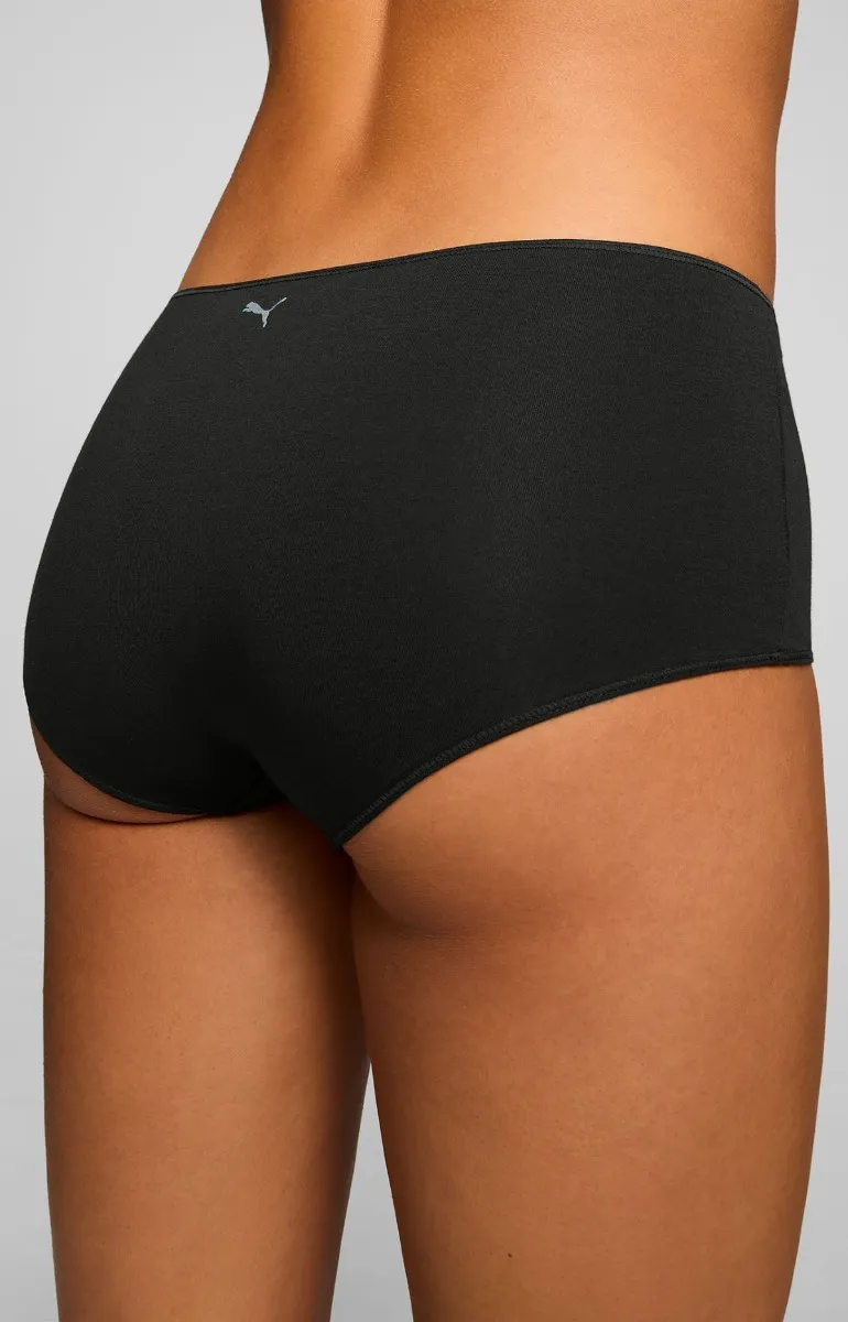 Puma Dames Mini Shorts 9-pack Zwart