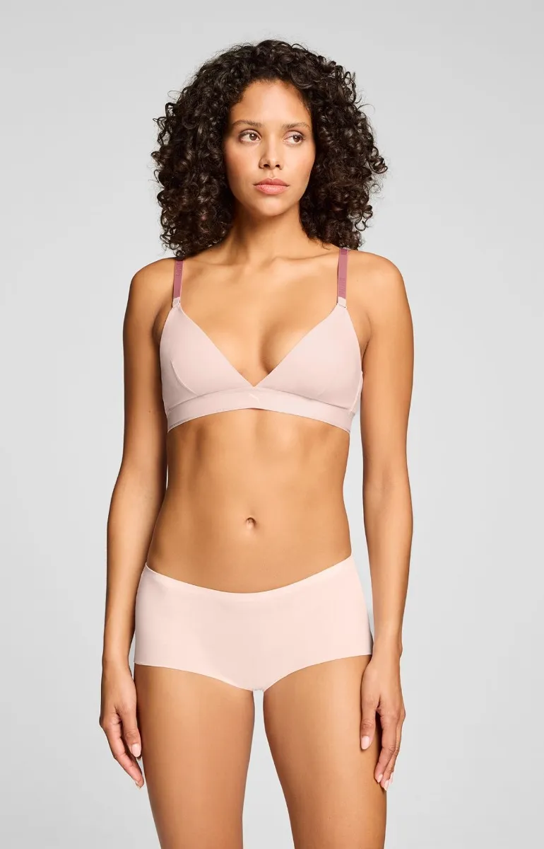 Puma Dames Mini Shorts Invisible Cotton 6-pack Light Pink