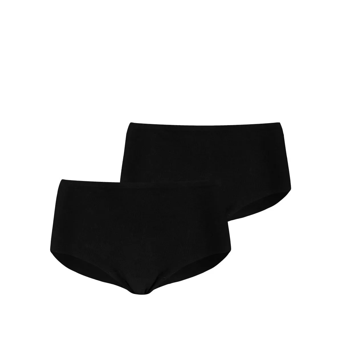 Puma Dames Mini Shorts Invisible Cotton 6-pack Zwart