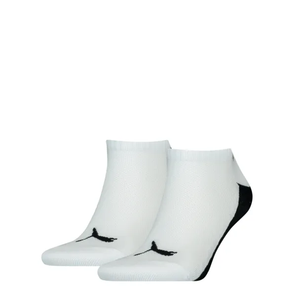 Puma Sneakersokken Heren Back Logo 2-pack Wit