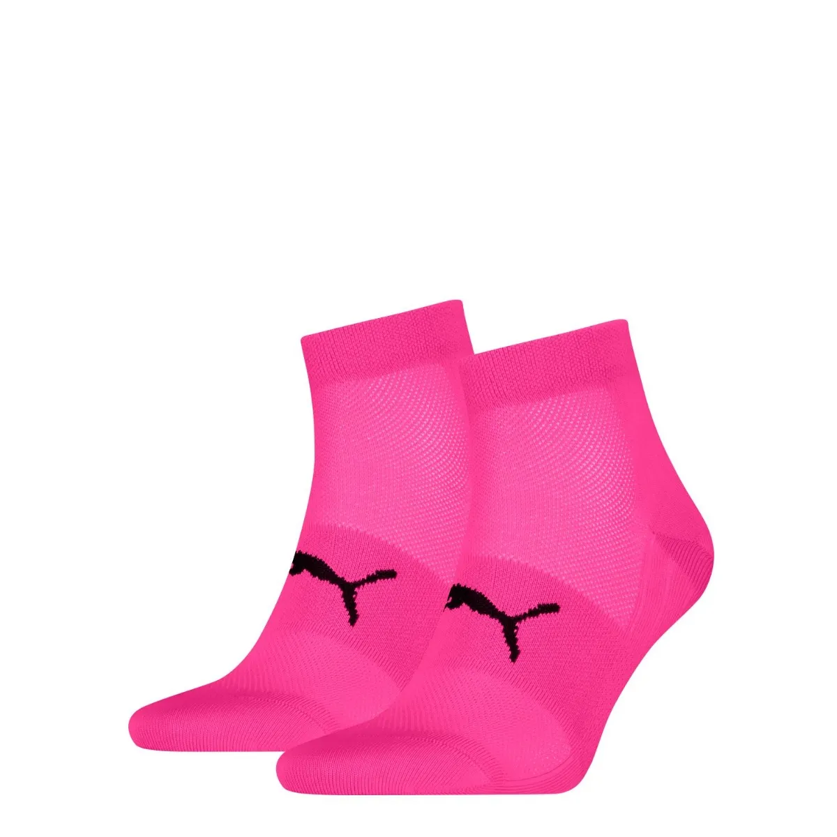 Puma Sport Quartersokken Light 6-pack Roze