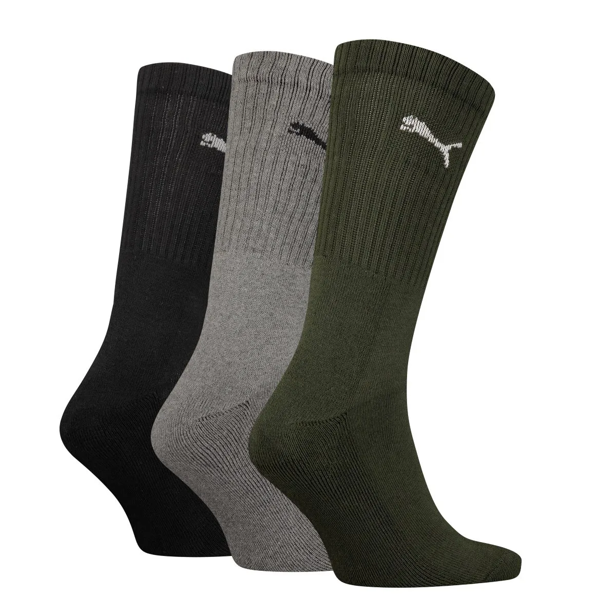 Puma Sportsokken 3-pack Green Combo