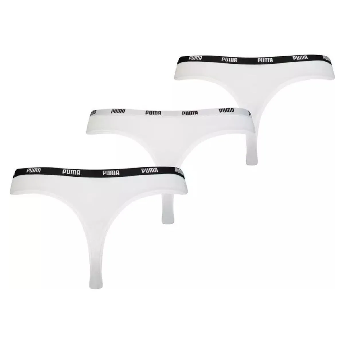 Puma String Dames Wit 6-Pack