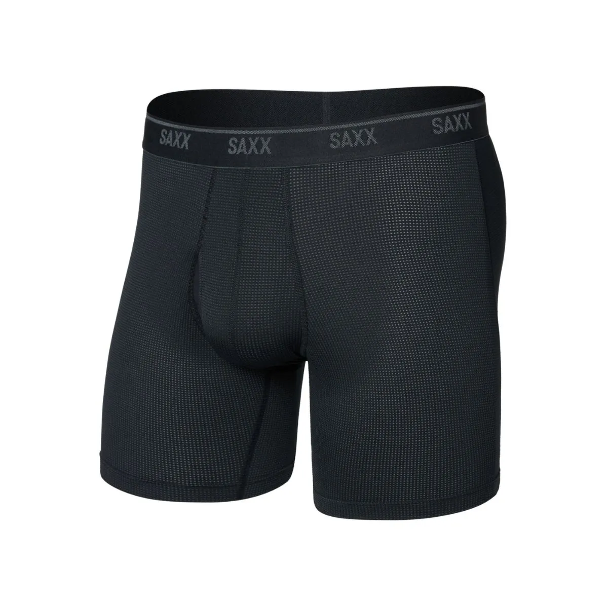 SAXX Boxershort Quest Quick-Dry Mesh Zwart