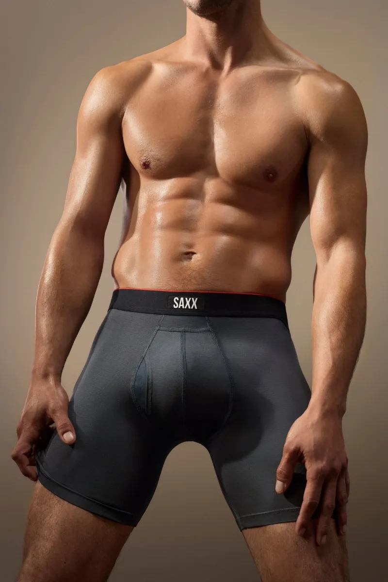 SAXX Boxershorts Multi-Sport Mesh - 3-pack- Turbulence / Navy / Zwart