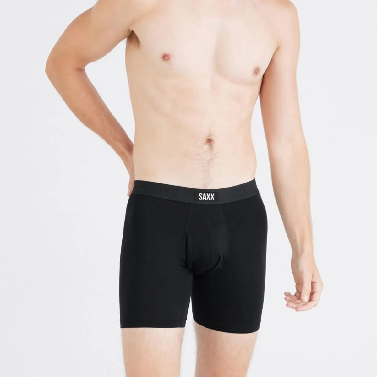 SAXX Boxershorts Vibe Xtra Soft Comfort - 2-pack - Zwart
