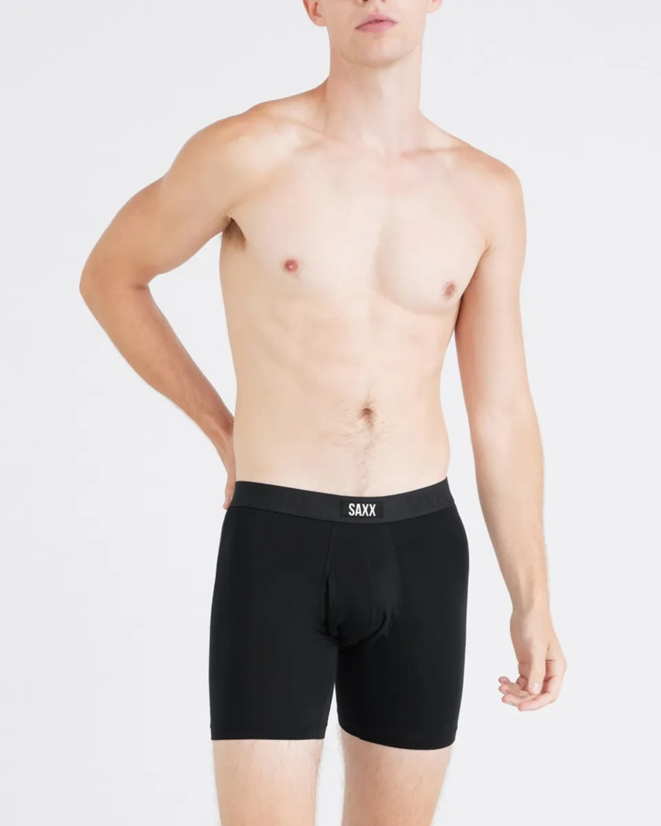 SAXX Boxershorts Vibe Xtra Soft Comfort - 3-pack - Zwart