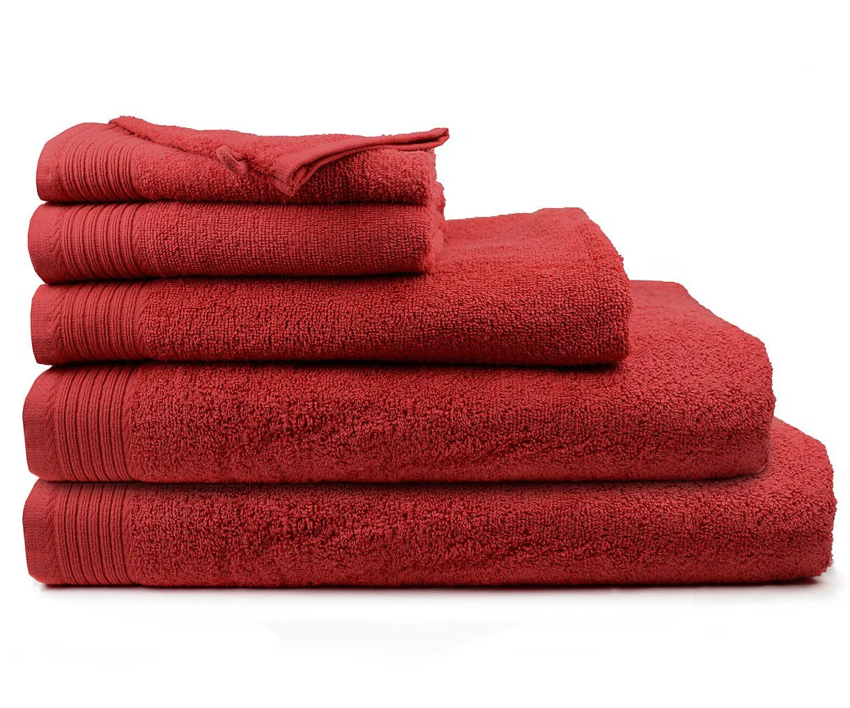 The One Badlaken Deluxe 100x180  550 gram Burgundy