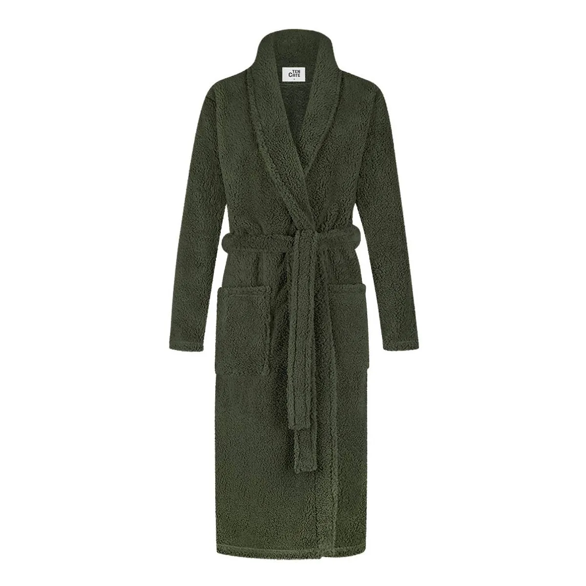 Ten Cate Badjas Dames Teddy Forest Mist