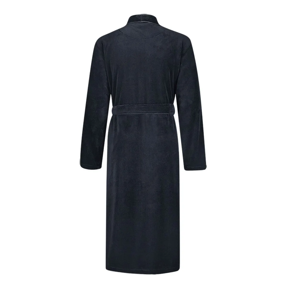 Ten Cate Badjas Heren Zwart / Grijs