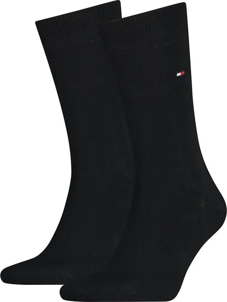 Tommy Hilfiger Sokken Classic Heren 6-pack Zwart