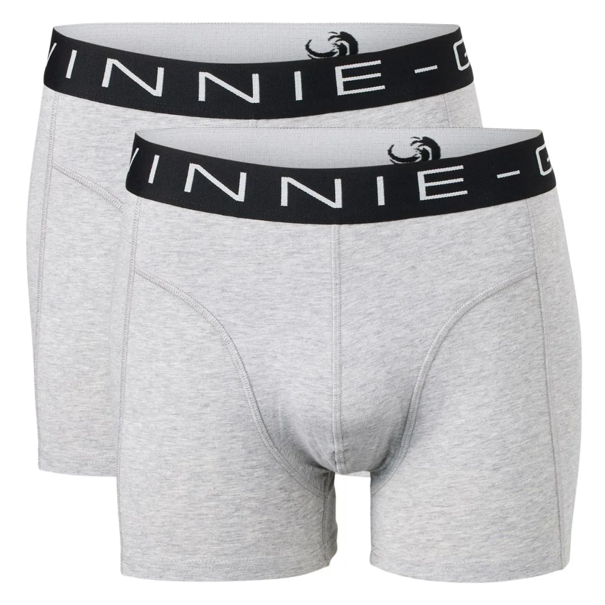 Vinnie-G Boxershorts 8-pack Grey Melange