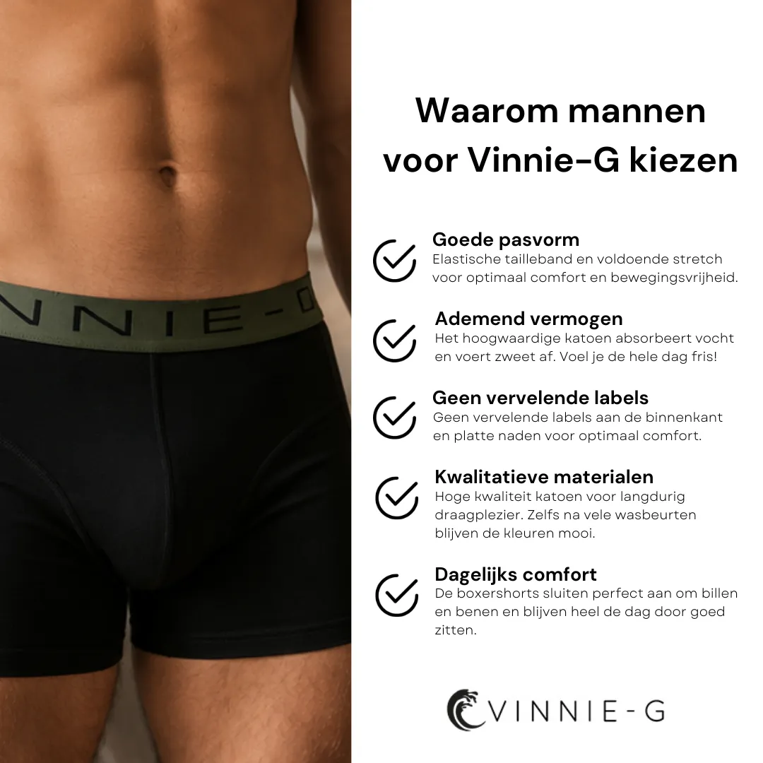 Vinnie-G Boxershorts 8-pack Navy
