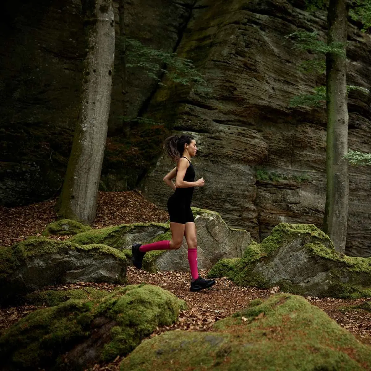 Xtreme Compressie Sokken Hardlopen 2-pack Multi Pink