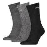 Puma Sportsokken Anthracite/Grey 3-pack