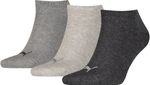 Puma Sneakersokken 3-Pack Antraciet Melange