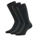 Apollo Merinowollen Sokken 3-pack Antraciet