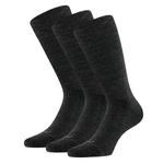 Apollo Merinowollen Sokken Badstof Zool 3-pack Antraciet