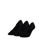 Calvin Klein Footies Dames Low Cut 3-pack Zwart