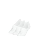 Calvin Klein Footies Dames Mid Cut 3-pack Wit