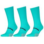 HEAD Padel Sokken Crew 3-pack Aqua
