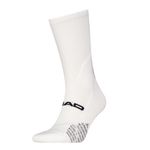 HEAD Padel Sokken Crew 1-pack Wit
