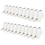Head Sokken Quarter 20-pack Wit
