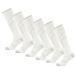 Poederbaas Skisokken Lightweight 6-pack Wit