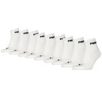 Puma Quartersokken Cushioned New Generation 9-pack Wit