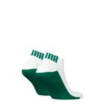 Puma Sneakersokken Heren Back Logo 2-pack Retro Groen