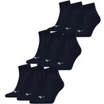 Puma Quarter Sokken Plain 9-pack Navy