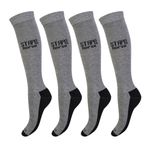 STAPP Horse Paardrijsokken Uni 4-pack Grijs