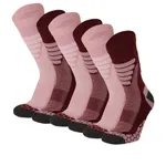 Xtreme Wandelsokken 6-pack Multi Burgundy